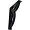 Ekena Millwork Versailles Wrought Iron Bracket, (Triple center brace), Powder Coated Black 2"W x 10"D x 12"H BKTM02X10X12TVE - alternate 1